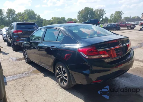 2015 Honda Civic Ex from USA, damaged, VIN 19XFB2F86FE052455